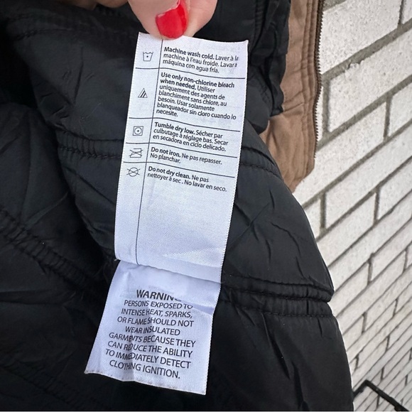 Carhartt Quick Duck Woodward Active Jacket Tan Water-Repellent Hooded Workwear - Picture 13 of 15